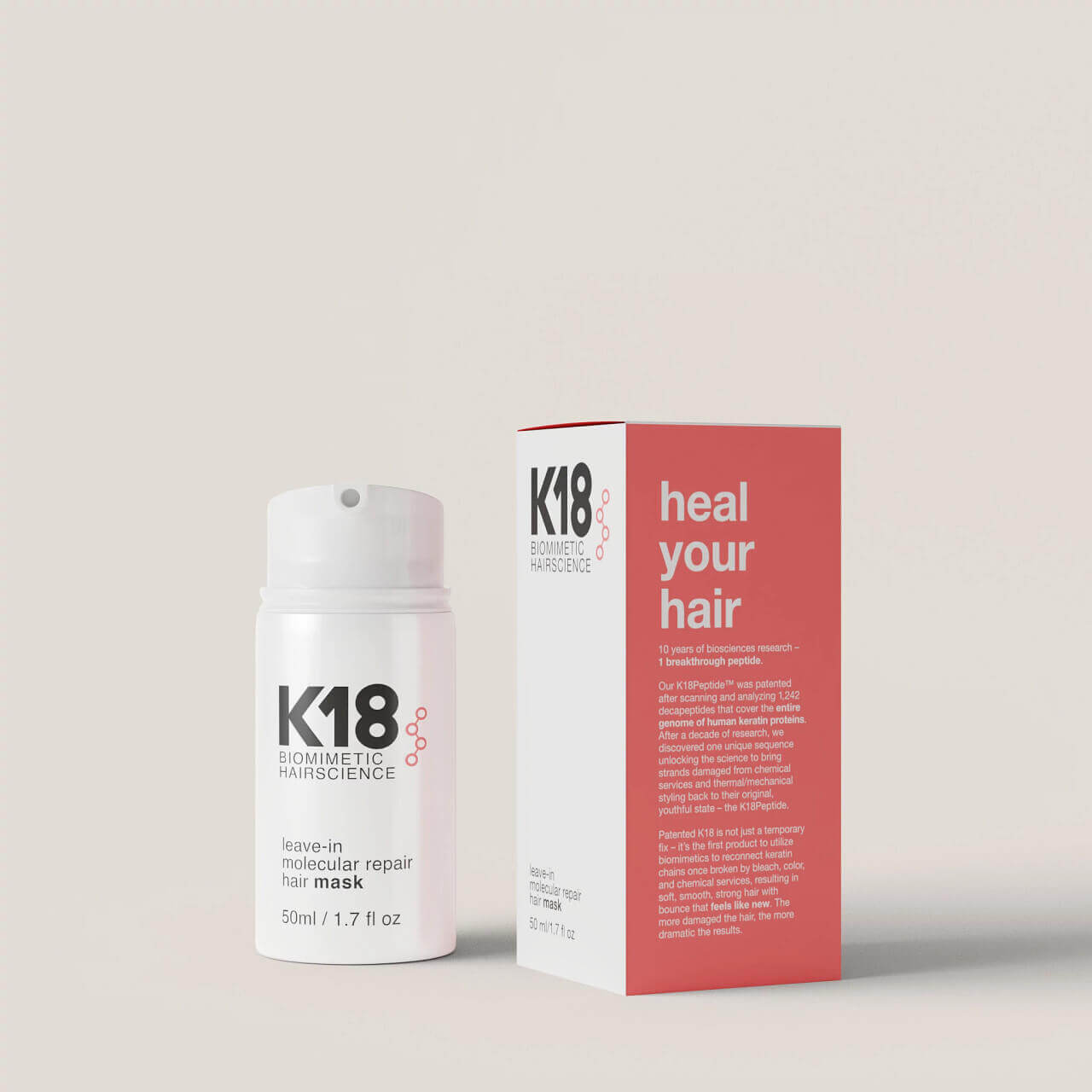 K18 Molecular Repair Hair Mask 50ml