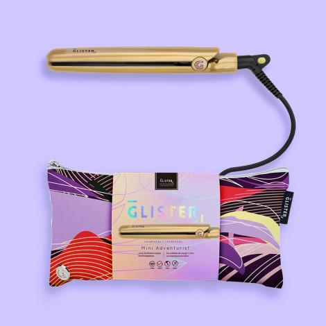 Mini Adventurist Flat Iron (WITH DESIGNER TRAVEL POUCH)