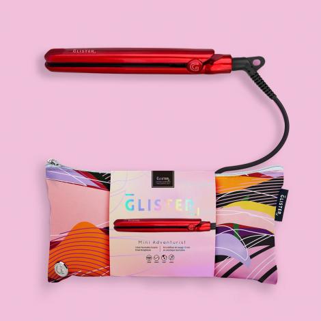 Mini Adventurist Flat Iron (WITH DESIGNER TRAVEL POUCH)