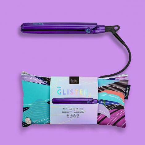 Mini Adventurist Flat Iron (WITH DESIGNER TRAVEL POUCH)