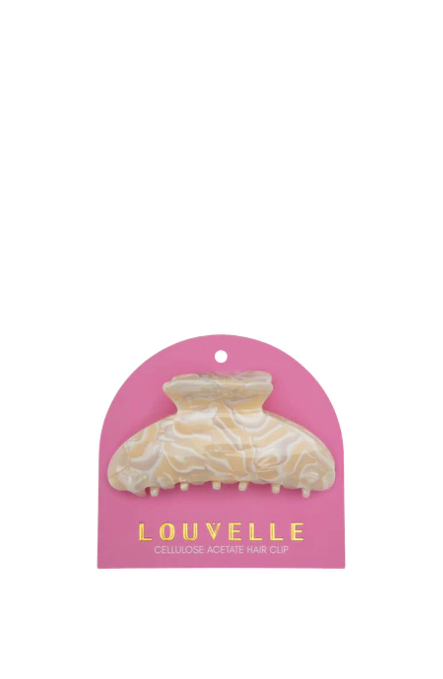 Dumpling Hair Claw - Buttercream