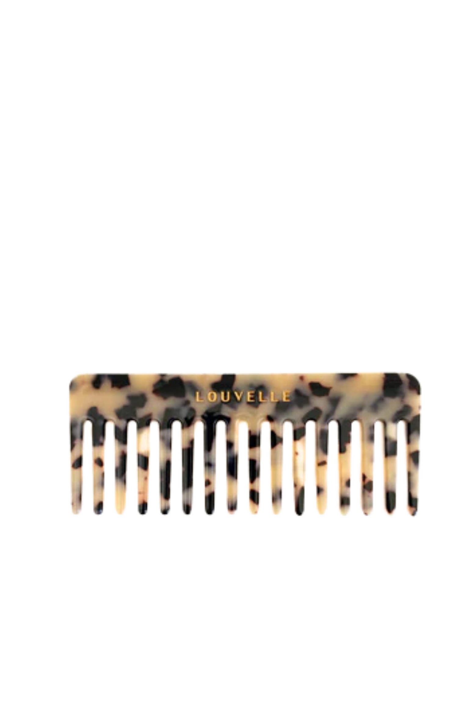 Wide Tooth Comb in Tortoiseshell